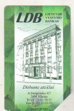 bnk card Cartele telefonice - Lithuania - URMET - banci - Ldb Bankas - Col:LT-LTV-M024