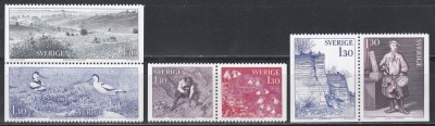 Suedia 1978 - Călătoriile lui Linn&amp;eacute;, MNH foto