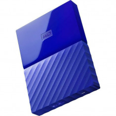 Hard disk extern WD My Passport New 1TB 2.5 inch USB 3.0 Blue foto