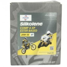 Ulei Motor 4T SILKOLENE COMP 4 20W50 4l, API SL JASO MA-2 Semi-synthetic bio-degradable packaging; enriched with esters