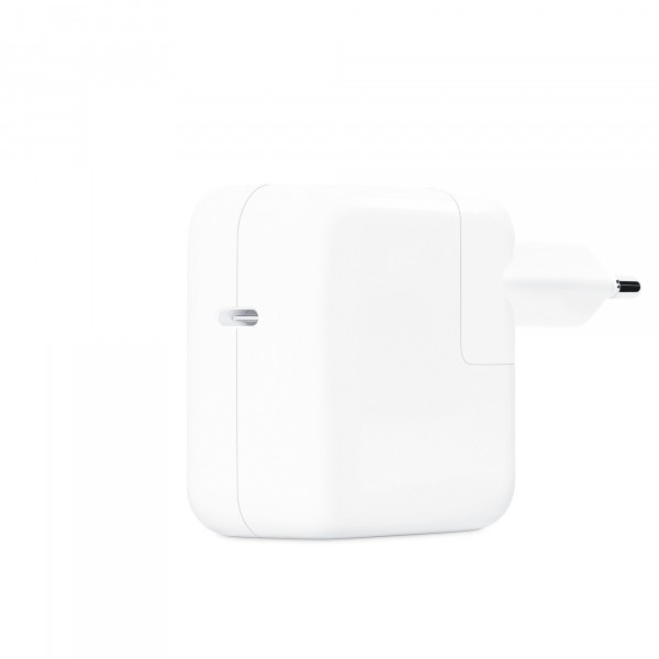 Incarcator Retea Apple, 30W, 3A, 1 x USB-C, Alb MW2G3ZM/A