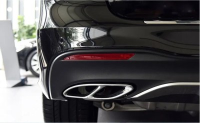 Ornamente toba compatibil Mercedes Clasa C W205 S205 pachet AMG -Argintiu foto