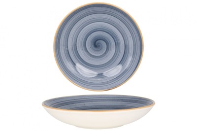Bonna Farfurie ad&amp;acirc;ncă - Aura Dusk - Porţelan - 25 cm (1300cc) - set de 6 foto
