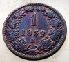 F.126 AUSTRIA 1 KREUZER 1859 E XF/AUNC, Europa, Cupru (arama)