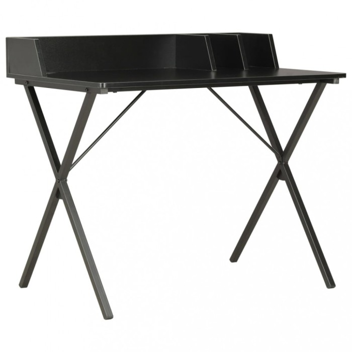 vidaXL Birou, negru, 80x50x84 cm 20276