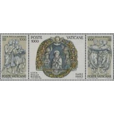 Vatican 1982 - 500th artist Luca Della Robia, serie neuzata