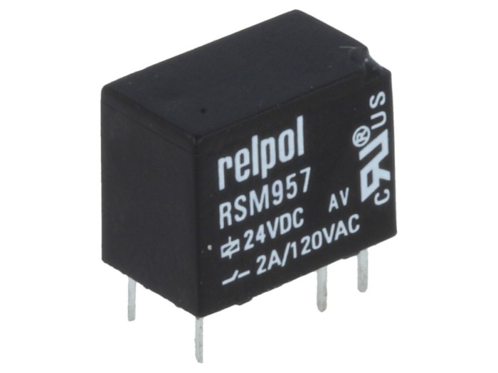 Releu electromagnetic SPDT 24VDC PCB