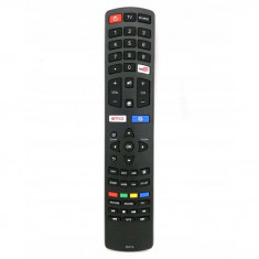 Telecomanda pentru TCL RC311S, x-remote, Netflix, YouTube, Negru