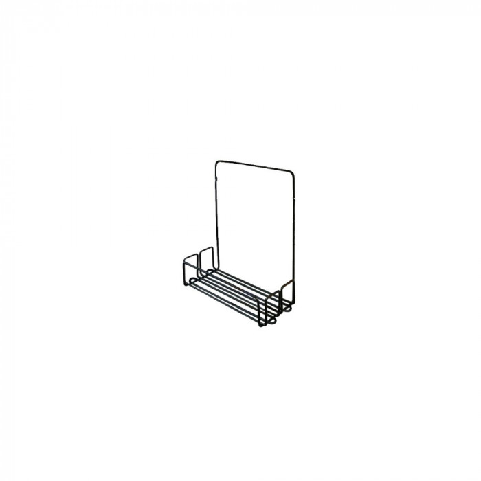 Raft pentru baie, 31 cm, metalic, negru, Sepio