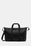 Rains geantă 14200 Hilo Weekend Bag culoarea negru, 14200