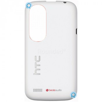 Capac baterie HTC Desire V T328w, ușă baterie piesă de schimb albă BATTC 74H02213-00M foto
