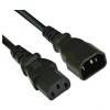 CABLU alimentare PC BACHMANN, 1.5 m, intrare C14 (PC) (T), iesire C13 (PC) (M), 16 A, negru, 356.170 (timbru verde 0.18 lei)