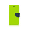 Husa MICROSOFT Lumia 640 - Fancy Book (Verde), Piele Ecologica