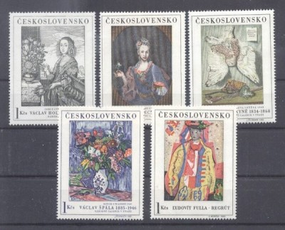 Czechoslovakia 1966 Paintings, MNH B.026 foto