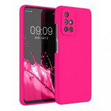 Husa Kwmobile pentru Xiaomi Redmi 10 5G, Silicon, Roz, 56153.77, Carcasa