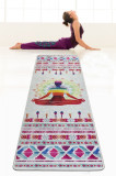 Saltea fitness/yoga/pilates Natara Djt, Chilai, 60x200 cm, poliester, multicolor, Chilai Home