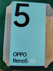 OPPO Reno 5 Dual SIM 128GB 8GB RAM 5G Black Sigilat Neverlocked foto