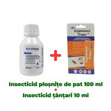Solutie anti plosnite de pat fara miros, K OTHRINE 100 ml + Insecticid concentrat Cypesect Caps 10 ml, fara miros, eficient contra gandacilor,