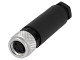 Conector M8 Mamă 3 Pin Pe Cablu