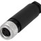 Conector M8 mamă 3 pini pe cablu