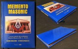 Masonerie 2001 MEMENTO MASONIC &ndash; Gheorghe Comanescu 146 pag GADUL I II III Francmasonerie Explicatie Cabinet Chestionar Calendarul masonic Grad 1 2 3