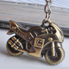 Breloc motocicleta gold foto