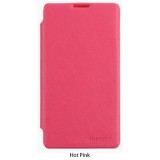 Husa Mercury Fancy Flip iPhone 4 / 4S Hot Pink Blister, Cu clapeta, Piele Ecologica