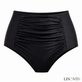 Slip de baie menstrual cu talie &icirc;naltă - Selena - S, Negru