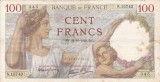 FRANTA 100 francs 24-10-1940 VF!!!