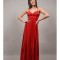 ROCHIE LUNGA DE OCAZIE PLISATA SPATE CUT OUT SI CUPE ROSINA NEALLY Rosu TALIE UNICA