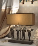 Lampa de masa cu patru cantareti CW026