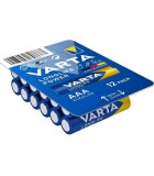 Set baterii alcaline R3 (AAA) 12buc/blister Longlife Power Varta
