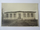 Rară! Carte poștala foto Baudy Craiova,Bechet Dolj-Școala primară 1928