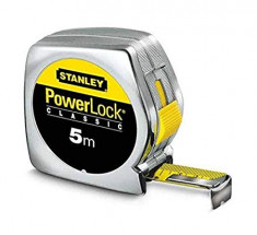 STANLEY Ruleta PowerLock cu carcasa ABS 5m x 25 mm foto