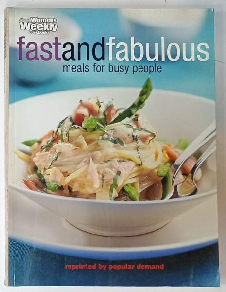 FASTANDFABULOUS , MEALS FOR BUSY PEOPLE , 2002