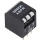 Comutator DIP-SWITCH 3 Secțiuni ON-OFF 24V