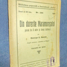 CARTI ROMANIA vechi3. 1816-G.E.Racoti- Din durerile Maramuresului Astra 1938.