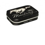 Cutie metalica de buzunar Ford Mustang - Horse Logo Black