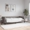 vidaXL Pat de zi, gri taupe, 90x200 cm, material textil 353986