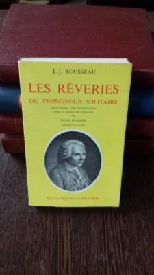 LES REVERIES DU PROMENEUR SOLITAIRE - J.J. ROUSSEAU foto
