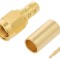 Conector SMA tată, 50&Omega;, aurit
