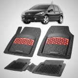 Cumpara ieftin Covorase Auto Tip Tavita Compatibile Peugeot 307 FL (5 usi 2005-2008) Red