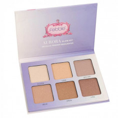 Paleta Iluminatoare Febble Aurora Glow Kit Metallic Powder foto