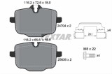 Set placute frana TEXTAR 2470401