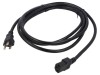 Cablu Alimentare NEMA 5-15 PVC 3m Negru 10A