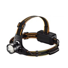 Lanterna frontala LED cu senzor de miscare, Superfire HL107, 1500lm, 5 moduri, 2x 18650, incarcare USB-C, IP44, pentru camping, pescuit si reparatii