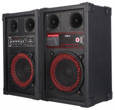 Set boxe karaoke 10&amp;quot; SPB-10 2x100W RMS foto