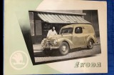 CAMIONETA ,,SKODA&quot; /PLIANT RECLAMA, FORMAT MARE 6 pagini/ 30x21 cm
