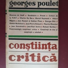 Constiinta critica- Georges Poulet