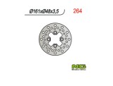 Disc frana fata Yamaha YFM 125 250 350 600 650 700, YFZ 350 450 87-15, YFS 200 Blaster 88- 07 (161X48X3,5)